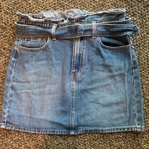 Denim skirt